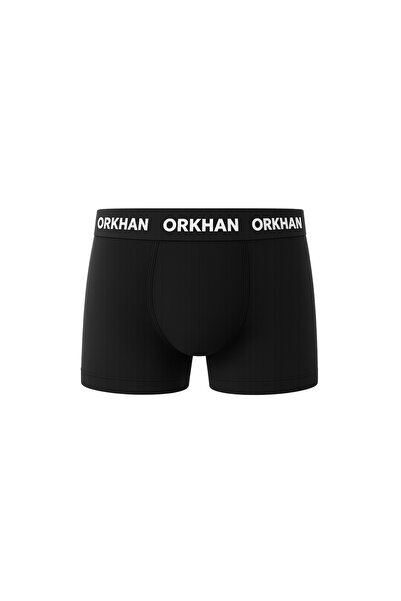 ORKHAN Men's Boxer, Compact Combed Cotton Flexible, Stretch Cotton, Cotton, Daily Comfort Fit, 4-Pack