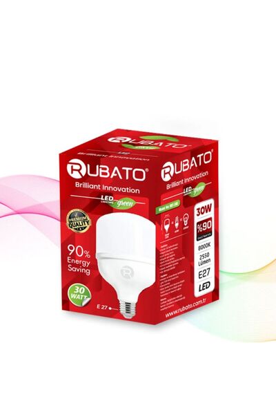 RUBATO 30 W Led Ampul - %90 Enerji Tasarruflu - 2 Adet