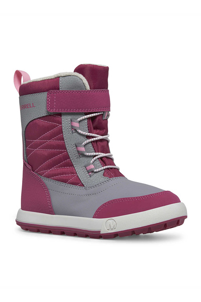Merrell Gri Kız Çocuk Waterproof Bot MK167157 SNOW STORM 2.0 WTRPF