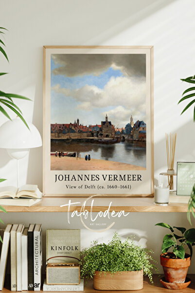 tablodea Tablou Johannes Vermeer, Poster înrămat Johannes Vermeer, Pictură vi...