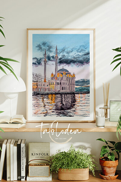 tablodea Tablou tematic Istanbul, Poster înrămat cu tematică Istanbul, Tablou...