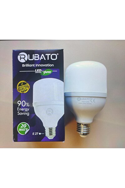 RUBATO 20 W Led Ampul - %90 Enerji Tasarruflu - 1 Adet