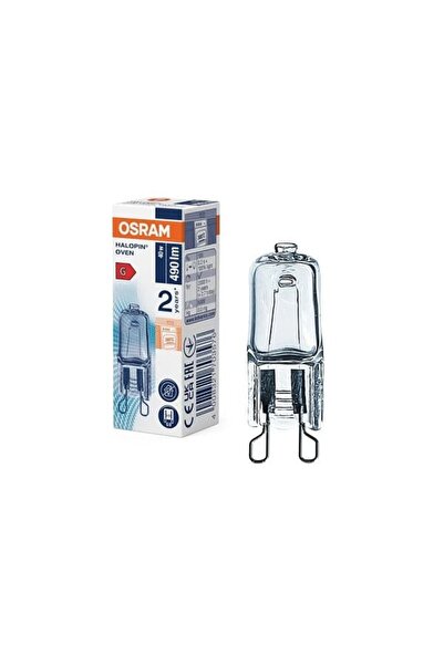 Osram Halojen Ampül G9 40 W 220V Fırın Ampülü Sarı Işık 66740