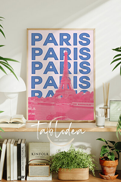 tablodea Pariz Dekorativna Moderna Umećena Poster Slika, Pariz Minimalistički...