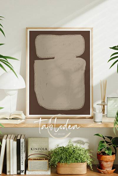 tablodea Tablou poster cu ramă din lemn natural, pictură decorativă Pinterest...