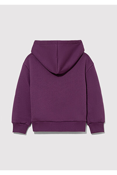 Mavi Baskılı Mor Sweatshirt 7S10060-70577