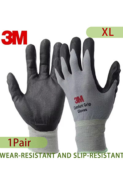 Choice قفازات عمل 3M XL، مريحة القبضة، مقاومة للتآكل والانزلاق، قفازات أمان م...