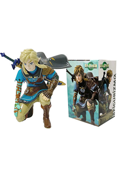 BANDAI with box 12CM The Legend of Zelda Anime Figure Link Treasure Box Monster Anime Figure Toys Action Fi