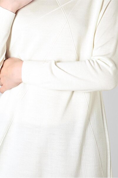 Alvina THROAT COLLAR STRICK TUNIC 44009