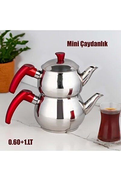 Doğuş Mutfak Irmak Mini Boy Çelik Çaydanlık