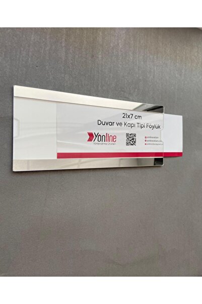 Yönline A4 1/3 Foyluk White Base - Easy to Change Door and Wall