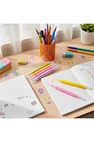 Miniso Lale Koleksiyonu Renkli Marker Seti (5 ADET)