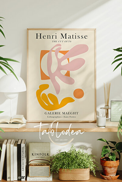 tablodea Matisse Izrezani Boemski Umeđeni Poster, Matisse Dekorativna Moderna...