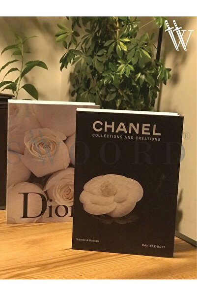 SWOORD Dekoratif Kutu 2'li Set Kitap Görünümlü Kutu