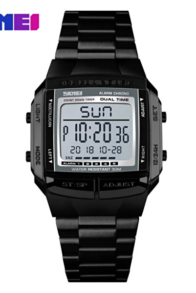 Skmei 1381 Databank Led Ekran Dijital Erkek Kol Saati