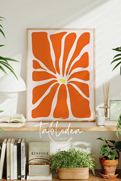 tablodea Tablou cu poster înrămat cu flori boeme, pictură decorativă modernă ...