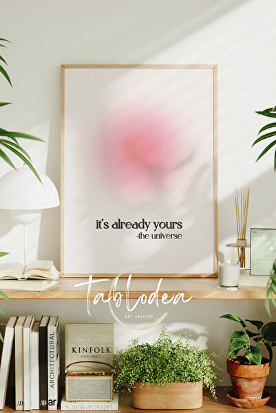 tablodea Εμπνευστικός πίνακας με πλαίσιο αφίσας Aura, Μοντέρνα διακοσμητική ζ...