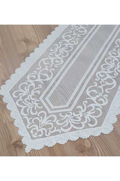 Bilgiçler Knitted Pattern Runner Cream Shoes