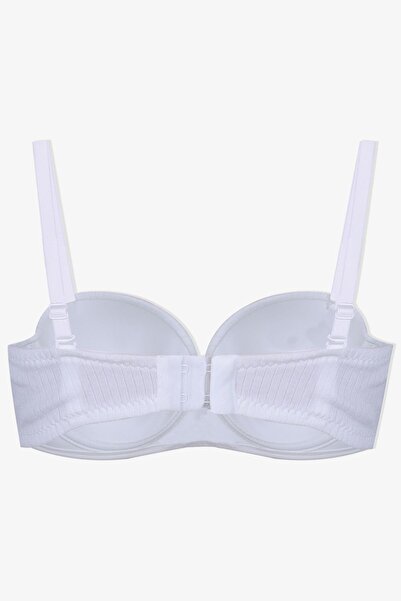 koza iç giyim Women'S StrapleSS Ribbed Bra - Unpadded Cotton