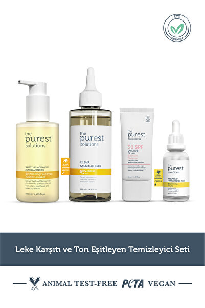 The Purest Solutions Anti-Blemish and Tone Equalizing Cleansing Set