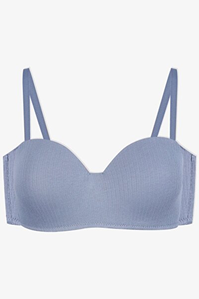 koza iç giyim Дамски сутиен с презрамки - памук без подплата