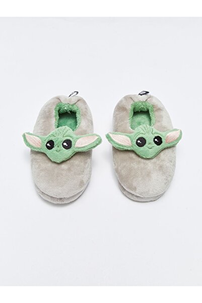 Deniz Terlik Erkek Çocuk Star Wars Yoda Sessiz Taban Panduf