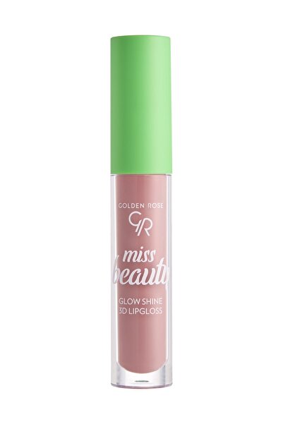 Golden Rose Miss Beauty Glow Shine 3D Lipgloss 02 Baby Pink Dudak Parlatıcısı 4,5 ml