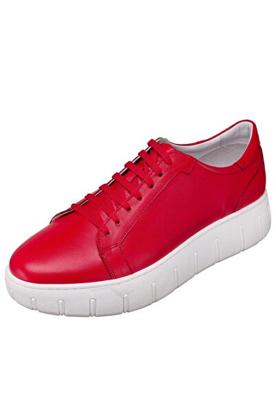 COSTO 45-46-47-48-49-50 Numara Ck141 Kırmızı Dana Derisi Rahat Geniş Kalıp. Ş...