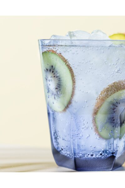 Madame Coco Domme 2er-Set Plastikbecher - Dunkelblau - 445 ml