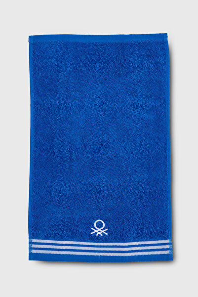 Benetton Home 5 штук рушників для ванної кімнати, рушників для обличчя та тіла, синього кольору, 100% бавовна, 30x50 см, рушник для обличчя