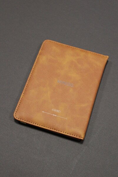 Miniso Harry Potter Lisanslı Bantlı Pasaport Kılıfı - Açık Kahverengi