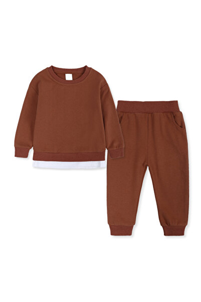 Kidohug Compleu copii din bumbac, trening confortabil 0-4 ani