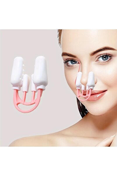 Choice مصحح جسر الأنف الوردي غير المؤلم مناسب لكل من النساء والرجال، مناسب للرفع والسحب