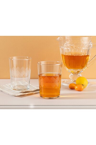 Madame Coco White Rugs Pierretta Softdrinkglas 4er-Set - 510 ml
