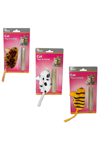 Eastland Kedi Otlu Fare Kedi Oyuncağı 6x10 cm 1 AD ürün fiyatıdır