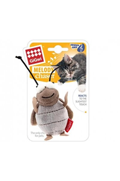 Gigwi 7021 Melody Chaser Ağustos Böceği Kedi Oyuncak Ses Kontrollü