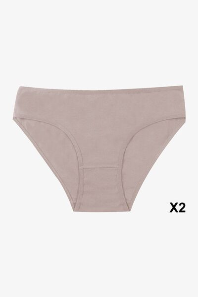 koza iç giyim Kadın 7'li Likralı Külot