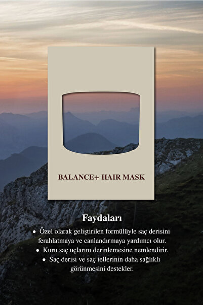 Clara Hygienics Balance+ Sebum Dengeleciyi Saç Maskesi 300ml - Onarıcı Nemlendirici Besleyici Vegan (Yağlı Saçlar)