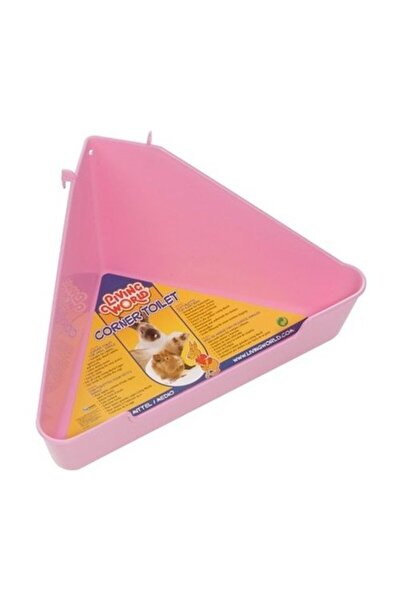 Genel Markalar Üçgen Kemirgen Tuvaleti Pembe 32x20x13 cm