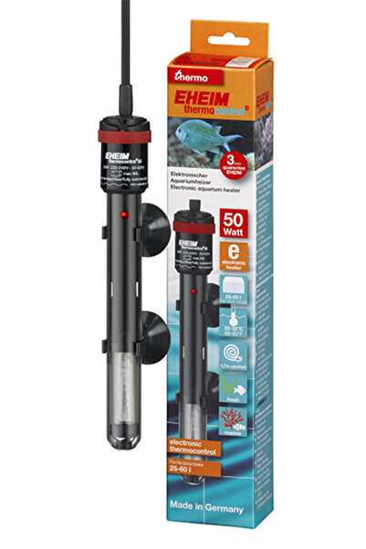 Eheim Thermo Control E 50 Watt Akvaryum Isıtıcısı 25 ile 50 litre akvaryumlar için