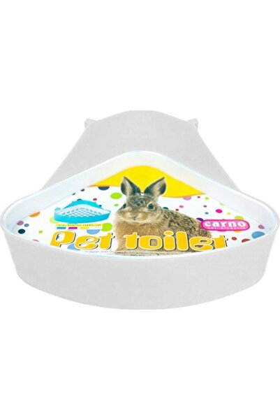 Genel Markalar Carno Tavşan Tuvaleti Üçgen 24X18,5X11Cm Beyaz