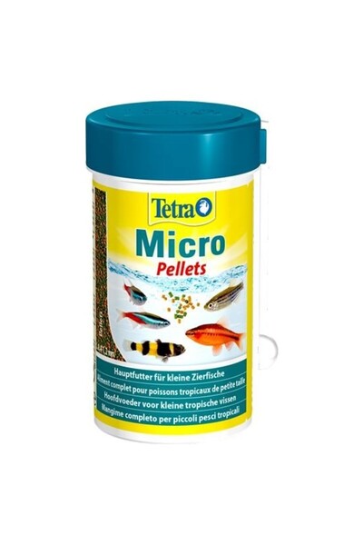 Tetra Micro Pellets 100 ML Skt : 05/2028 Orjinal Anadolu Pet Ürünüdür