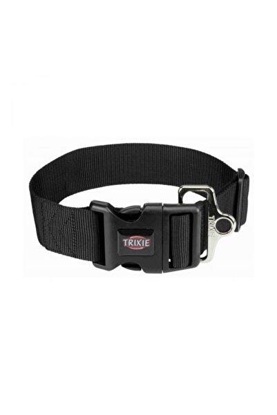 Trixie Köpek Premium Boyun Tasması M-L Siyah 40-60cm 50 mm