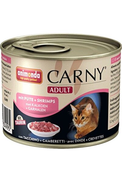 Animonda Kedi CARNY Hindi Etli ve Karidesli 200 g Mama Konserve Skt: 01/2026
