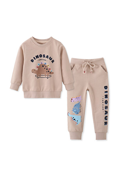 Kidohug Compleu baieti din bumbac, trening confortabil, 1-4 ani