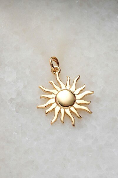 KILIÇOĞLU Altın Güneş Kolye Ucu