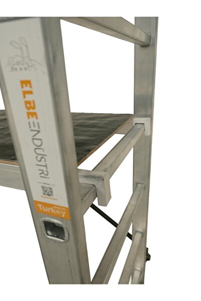 ELBE Çok Amaçlı Sürgülü Alüminyum Portatif Mini Geniş İskele