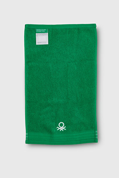 Benetton Home 5 Pieces Bath Towel Hand Face Body Green 100% Cotton 30X50 cm Face Towel