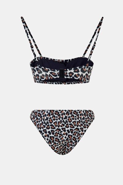 Amarelle Σετ μπικίνι με αφαιρούμενα επιθέματα με σχέδιο λεοπάρ της Κάπεταουν