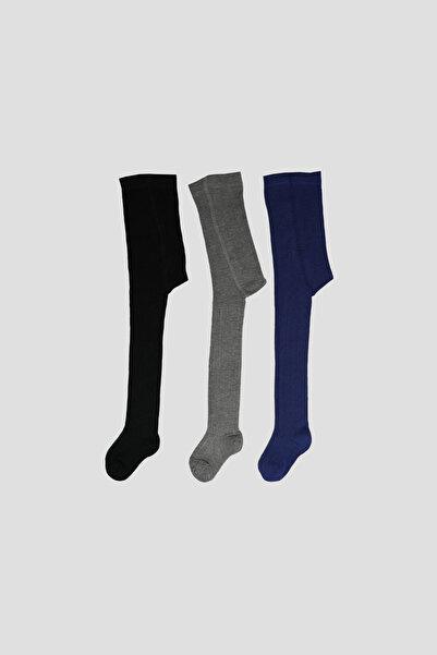 Defne Baby 3 Pieces of Cotton Girls and Baby Pantyhose